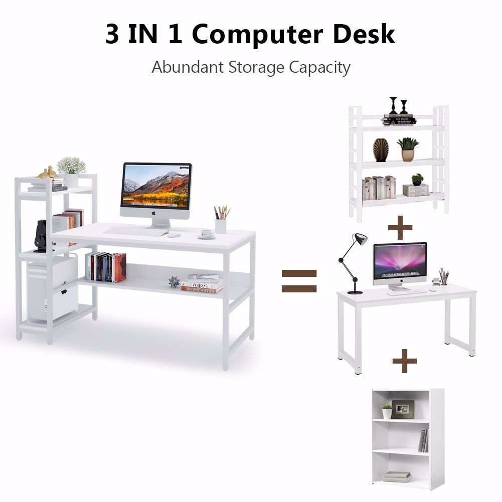 Modern Computer Desk Gaming Desk Table with ISO9001/ISO14001 Certificate and Mail Packing