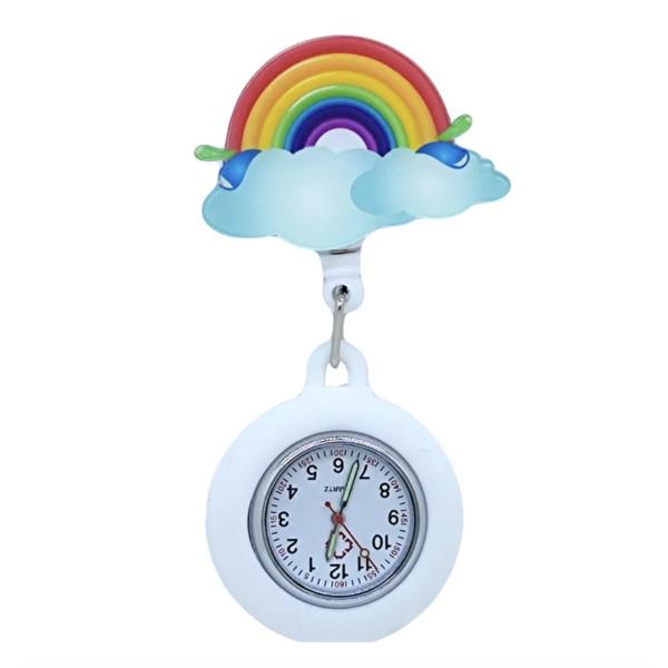 Montre d'infirmière lumineuse en silicone pour médecins et infirmières pour urgences et cliniques