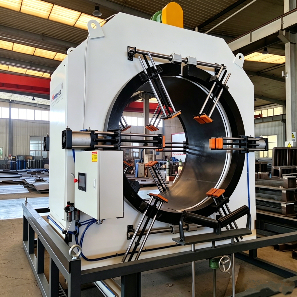 110-2200mm HDPE Jacket Pipe Extrusion Line for District Heating Chilled Water Pipe