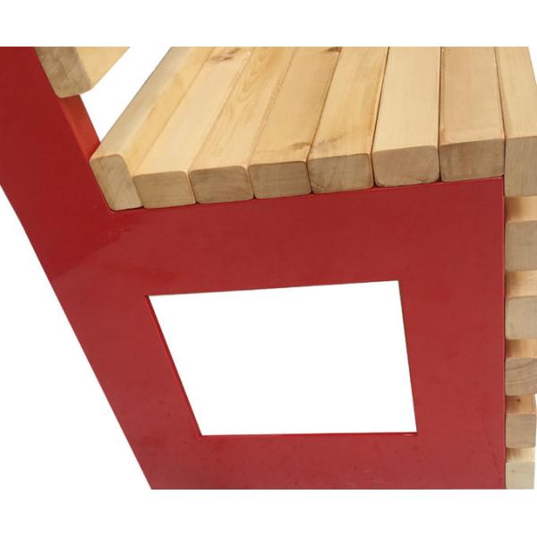 130*70*75cm Picnic Table Bench Set With High Back