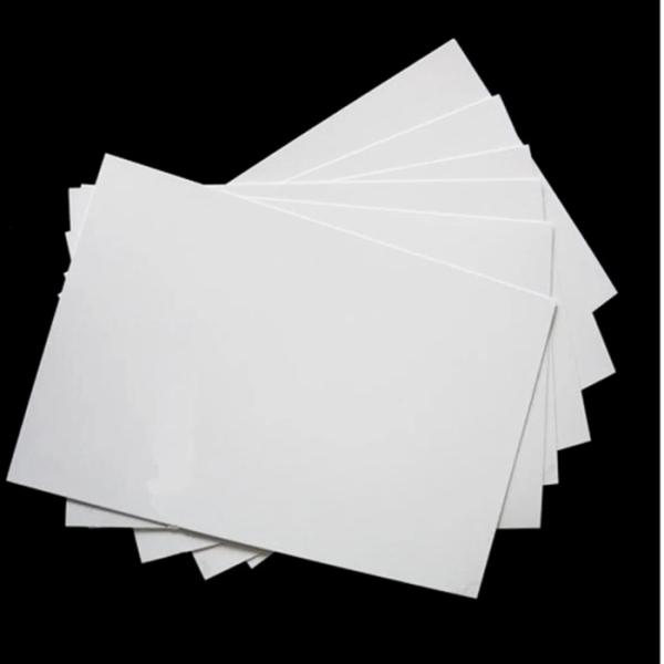 Smooth Surface Inkjet PVC Sheet 210x297mm Size For Cards Prodution