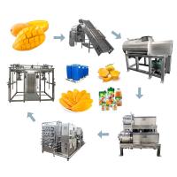 Planta de produção fresca SUS316 do suco/doce da manga do produto comestível
