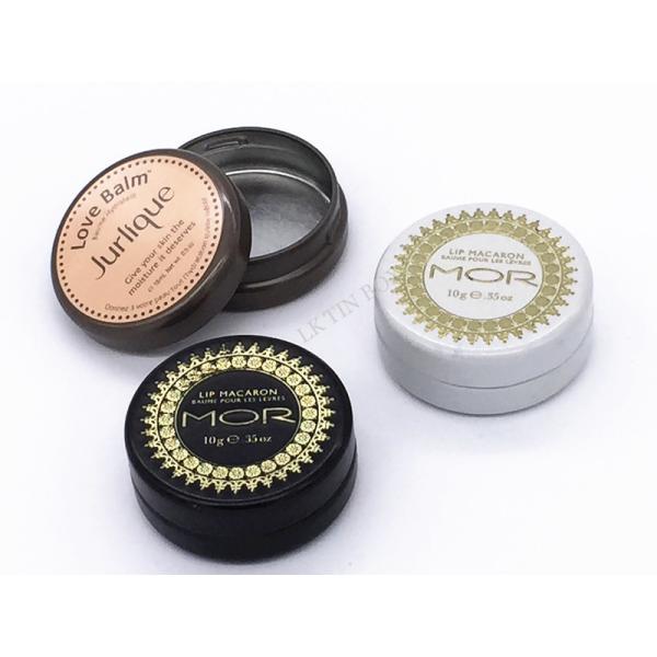 A lata pequena do bálsamo de bordo de D45mm Jurlique encaixota o folha-de-flandres amigável elegante de Eco