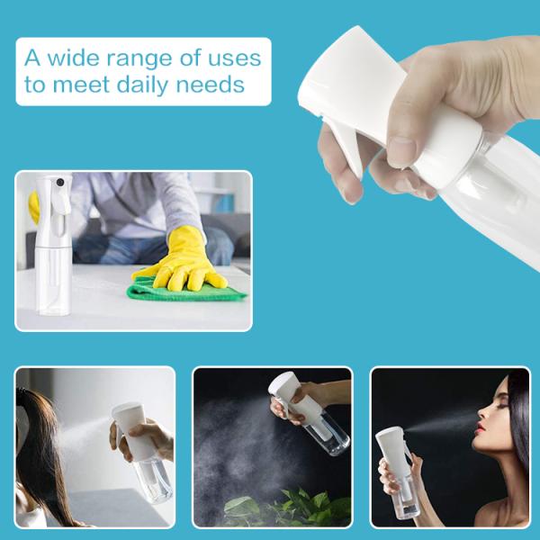 Food Grade 500ml Recycled PET Plastic Trigger Spray Bottles