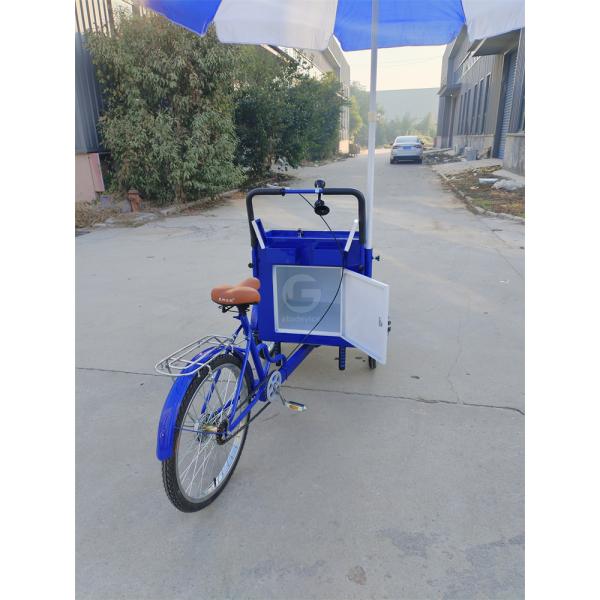 3 Wheel Street Mobile Fast Food Vending Bike Cart with Customized Cooking Equipment