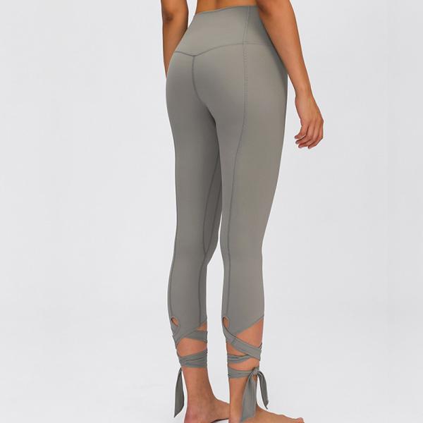 Pro Skin Nylon Women's High Waist Yoga Pants Capri Tummy Control Workout Apparel