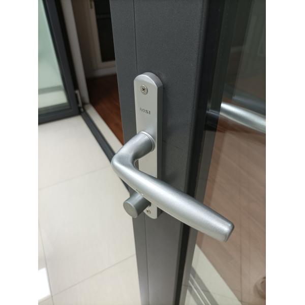 65 Series Anti-Pinch Folding Door For Private Residences , Villas , Commercial Areas , Offices