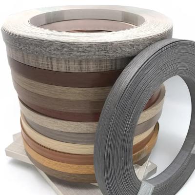 Flexible PVC Furniture Edge Band Various Texture Optional Anti Collision