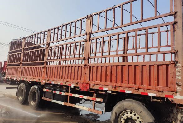 JAC 600Nm использовало тележку груза плиты столбца самосвала 350HP