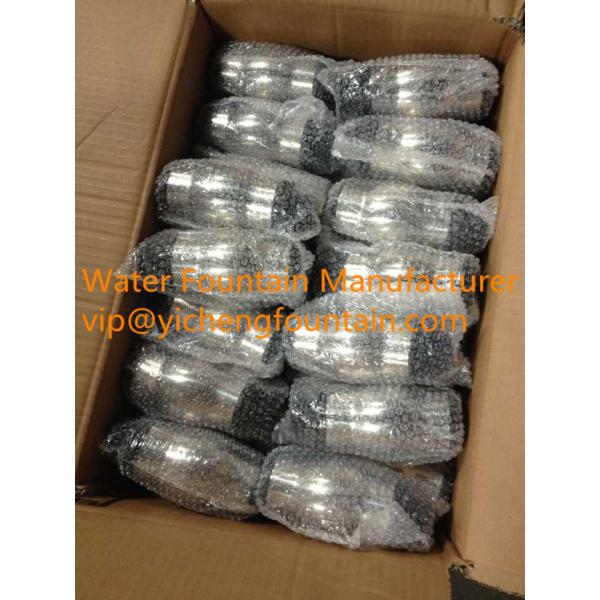 SS304 Plastic Straight Fountain Spray Nozzles Champagne Foam Pool Fountain Heads