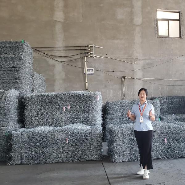 Анти- подпорная стенка тюфяка корзины Gabion ржавчины 6m гальванизированная
