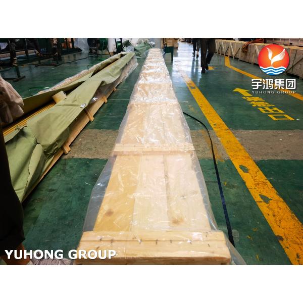 C68700 Tubo sin costuras de aleación de cobre ASTM B111 para intercambiadores de calor aprobado por la SGS