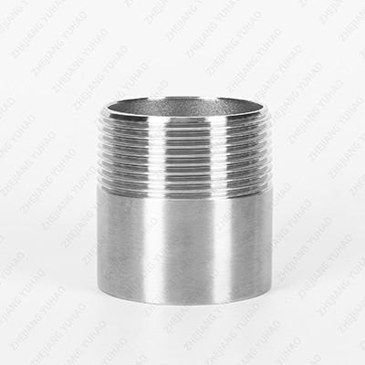 Pipe à fil en acier inoxydable raccords de tuyauterie raccords de tuyauterie soudés coude soudé SS 304 tétons tuyauterie sans couture tétons