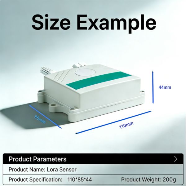 Industrial NH3 Transmitter, Greenhouse, Farm, Agricultural Ammonia Monitoring Instrument, Modbus RS485 NH3 Sensor