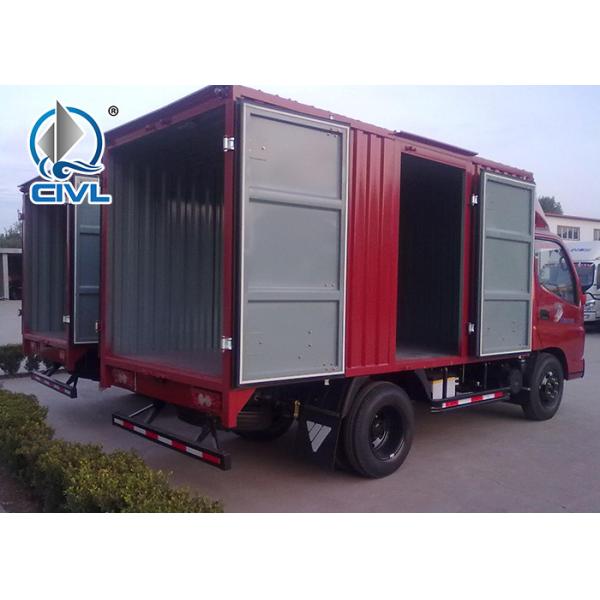 1880 Single Row Cargo Box Truck Towing Truck Including Air Conditioner No Bed Light Cargo Truck