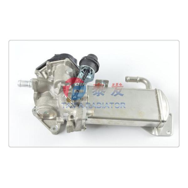 Original Size VW Egr Cooler , Aftermarket Egr Cooler With Valve 03L131512CD