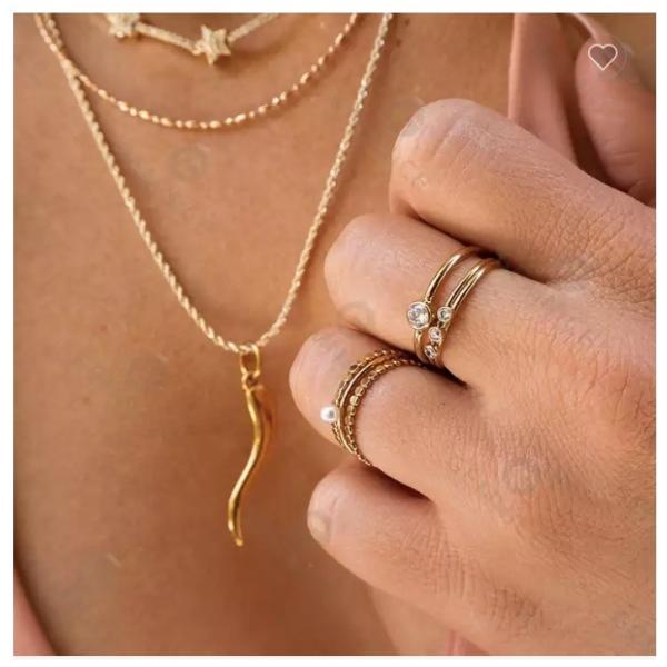 Thin Snake Bone Chain Necklace