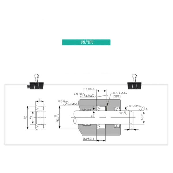 Устойчивый к температуре гидравлический масляный уплотнитель UN уплотнительное кольцо индивидуальный цвет 70-90 твердость