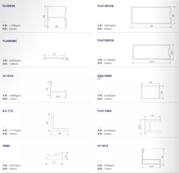 Hidden Frame Aluminum Curtain Walls For Office Building