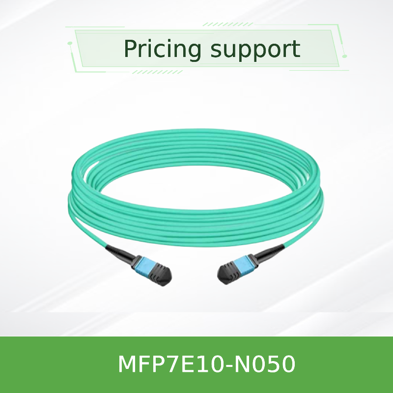 NVIDIA MFP7E10-N050 50m MPO12/APC OM4 Fiber Cable – Maximum Reach for 800G