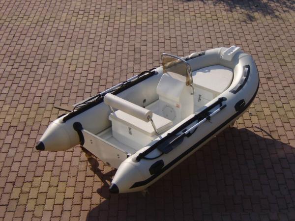 Multifunctional 3.5m Small Rib Boat Fiberglass Hull 5 Person Fishing Boat