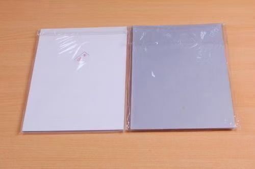 A4 A3 0.15mm 0.30MM Transparent/ white /golden/ silver Inkjet PVC printable sheets suppliers for plastic ID card