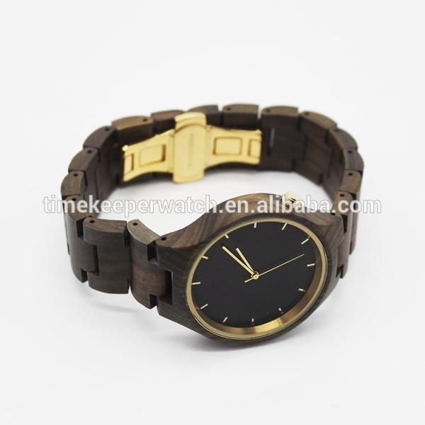 wholesale wood watches ,made in china ,stainless steel case back ,high quality wood watches 2016