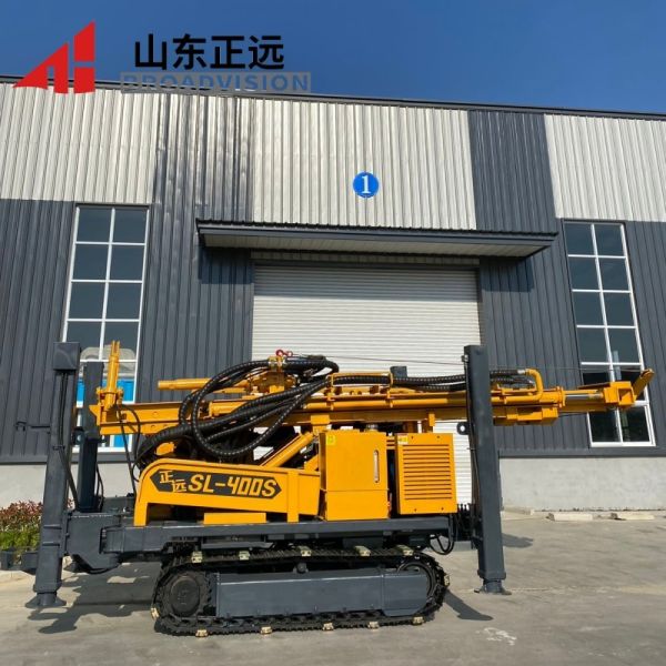 Hydraulic Full-hydraulic Crawler Drilling Rig With High Power, Deep Drilling, Fuel-efficient And Durable