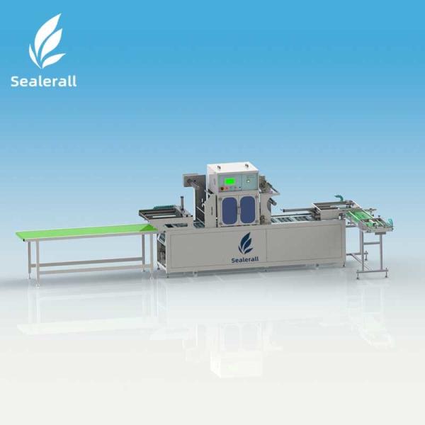 Energy Efficient MAP Tray Sealer Packaging Machine 5KW For Fresh Fish