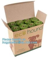 Sac biodégradable de dunette de chien d'Eco pour des déchets d'animal familier propres, sac bon marché de dunette de chien d'eco, poo biodégradable de chien de sac de rebut écologique