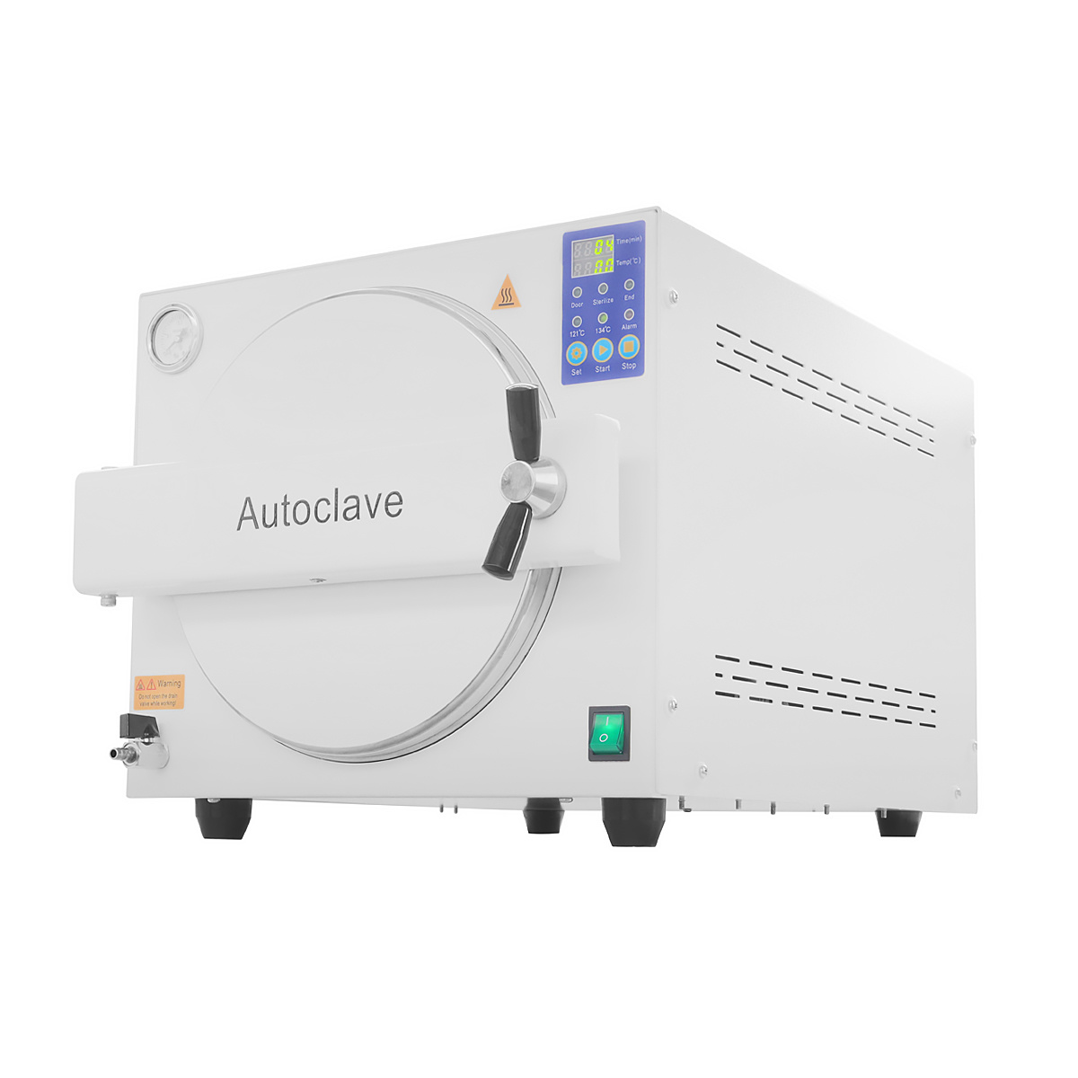 Steam Autoclave Sterilizer 18L 23L Digital Control 121°C 134°C for Dental Clinic Laboratory Instrument Sterilization OEM