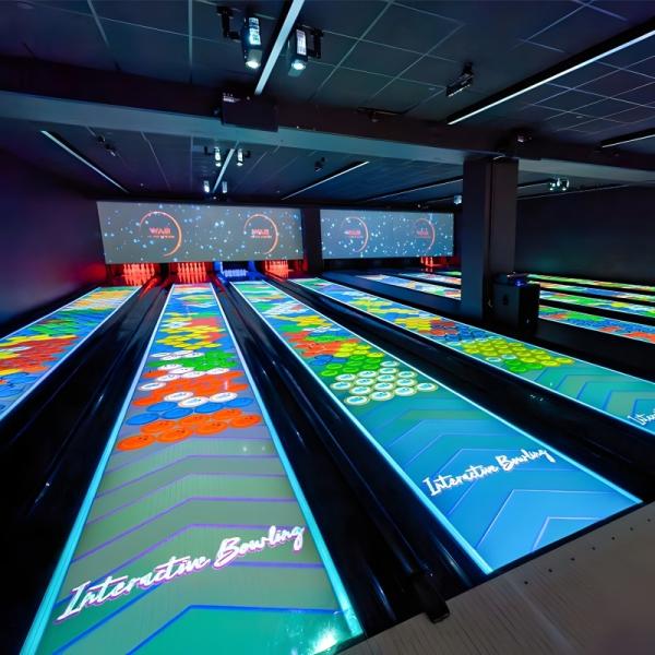 Complete Set Bowling Equipment Bowling Alley Lane Indoor