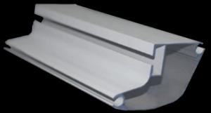 Aluminum Alloy Sunshade Awning Parts Front Tube For Large Triangle Sun Shade