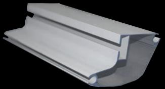 Aluminum Alloy Sunshade Awning Parts Front Tube For Large Triangle Sun Shade