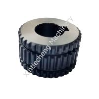 Helicoidal feito sob encomenda engrenagens das engrenagens de dente reto das peças da luva do cubo da ranhura da elevada precisão engrenagem 45 de aço