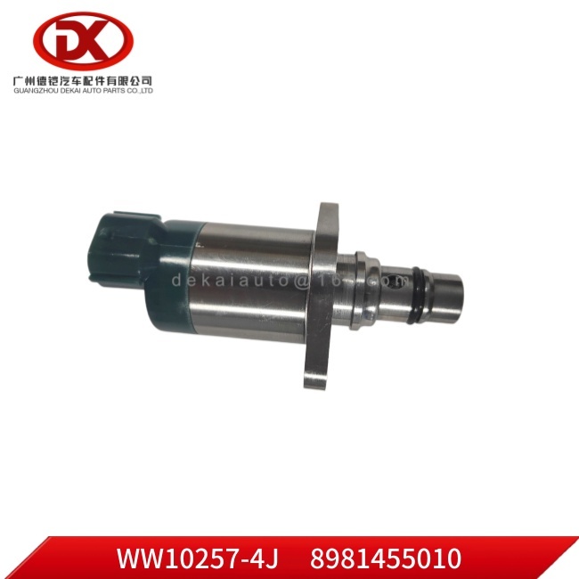 Suitable for Isuzu  4JJ1 Truck Parts, Solenoid valve; Diesel pump 8981455010  8 98145501 0