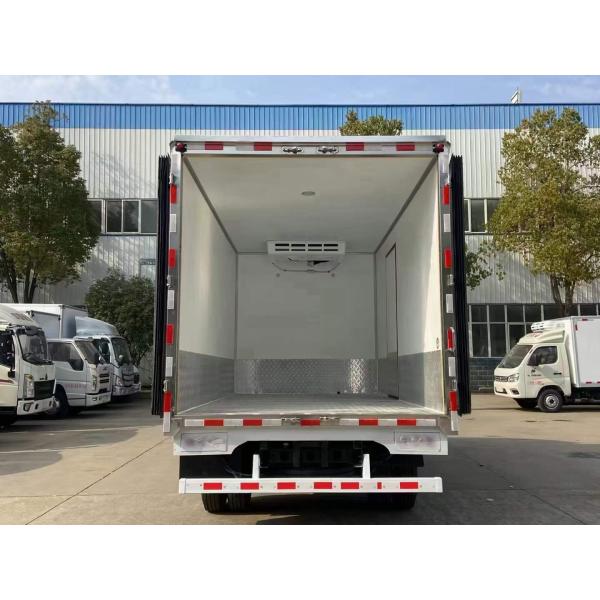 Foton Refrigerated Truck For Fresh Live Fish And Frozen Products Custom's Requirement