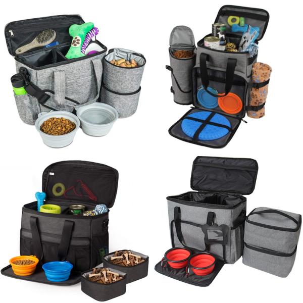 Cotton SGS Travel Dog Food Carrier 12in Week Away Dog Backpack