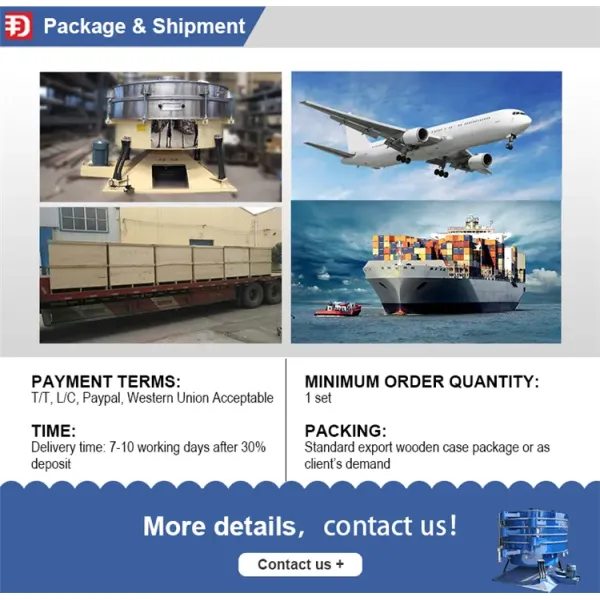 Dy Circular Screen Tumbler Silica Sand Vibration Screen Machine