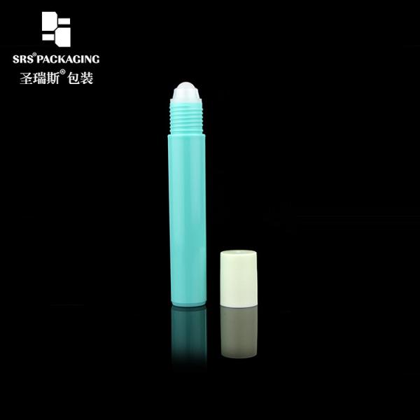 15ml Colorful PP Injection Roll On Bottle with Steel Ball for Samples
