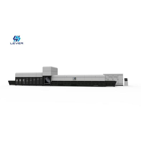 Continuous Type Bending Glass Tempering Furnace for Automotive side window glass high capacity