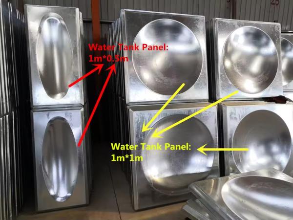 Stainless Steel Water Tank 2000 Liter Home Large Metal Water Tank