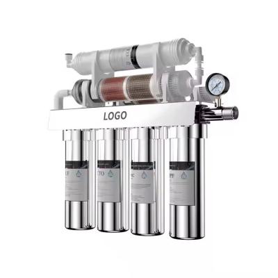9 Level Stainless Steel Under Sink Water Filter Household