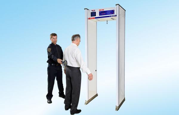 Waterproof Door Frame Metal Detector with 8 Zones 6.0 Large Screen