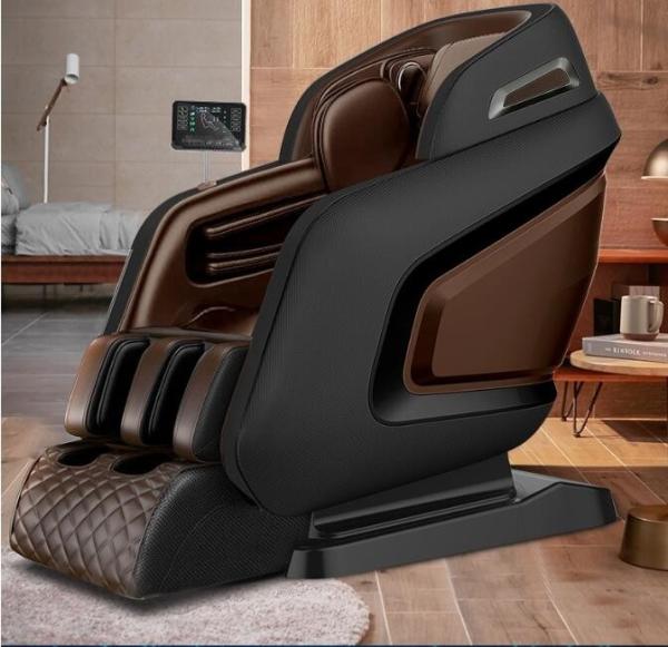 Full Body Electric Shiatsu Massage Chair Zero 135cm SL Track  3D Manipulator