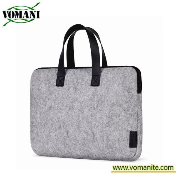 Laptop Sleeve Case New Arrival Wool felt Laptop Case Bag for MacBook Air Pro