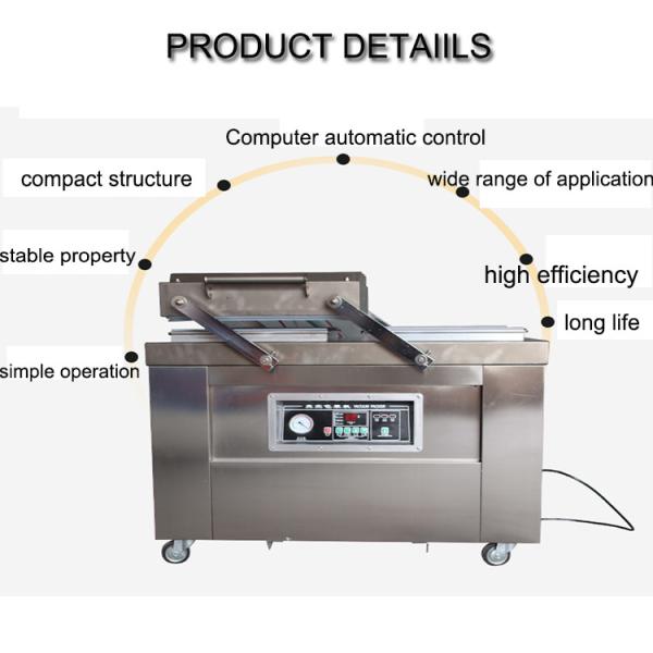 Automatic Large Double Chamber Vacuum Packing Machine or Vacuum Packer