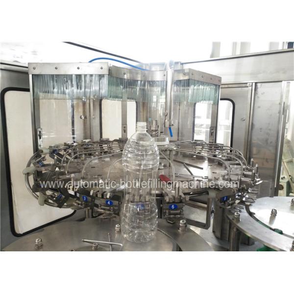 500ml Mineral Water Bottle Filling Machine Plant , Water Purification Machines