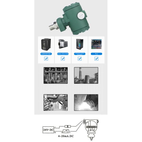 Customized Support Explosion-proof Pressure Transmitter 4-20mA 1/2 Thread Connection
