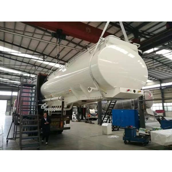 40000 Liters Liquid Tanker Trailer FUWA 13T Axle Fuel Tank Trailer